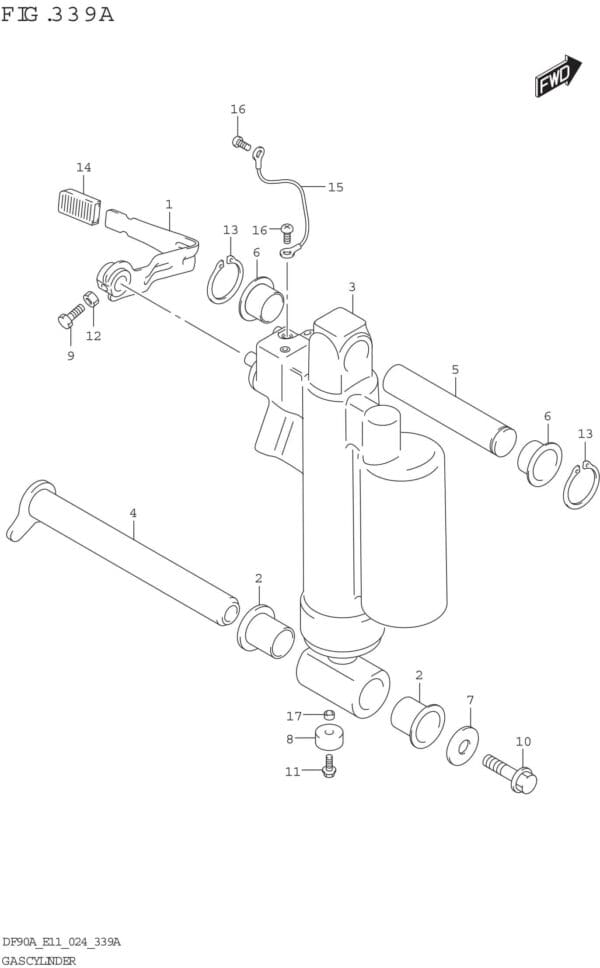 Gas Cylinder (DF90AWQH)