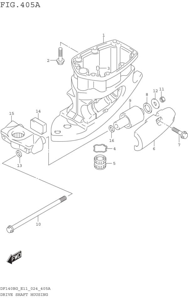 Drive Shaft Housing