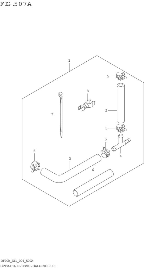 OPT: Water Pressure Gauge SUB KIT