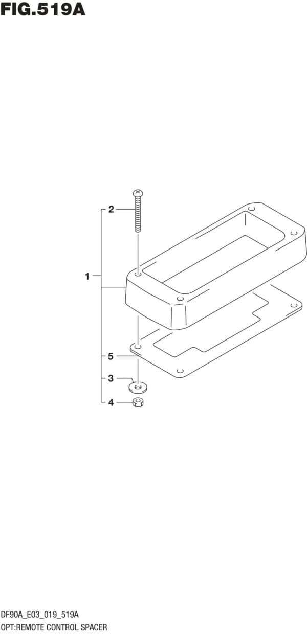 OPT: Remote Control Spacer