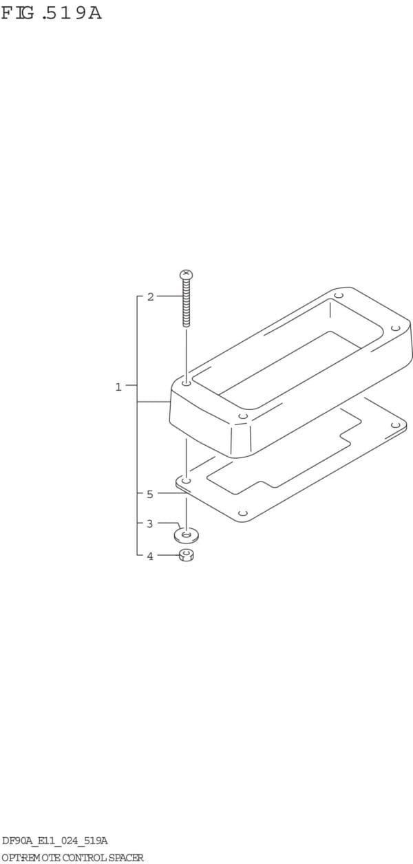 OPT: Remote Control Spacer