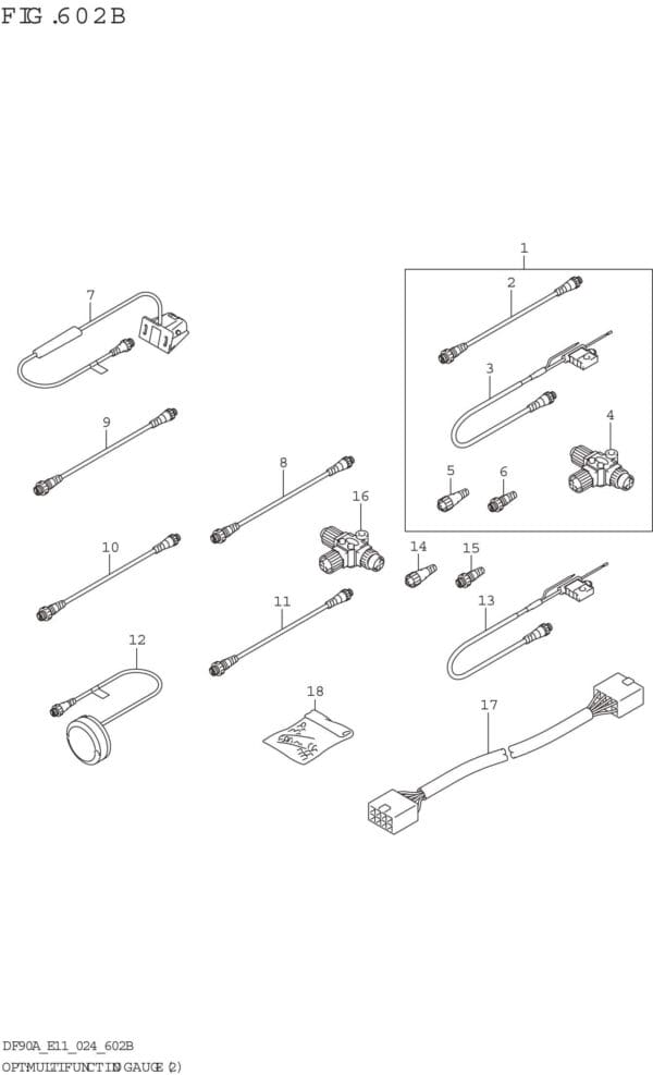 OPT: Multi Function Gauge (2) (SEE NOTE 1)