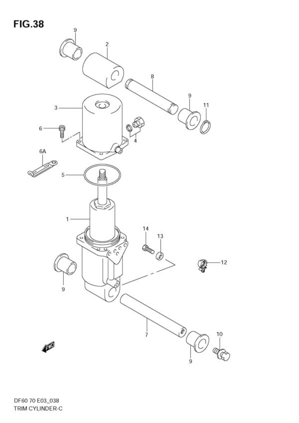 Trim Cylinder (MODEL:01~09)