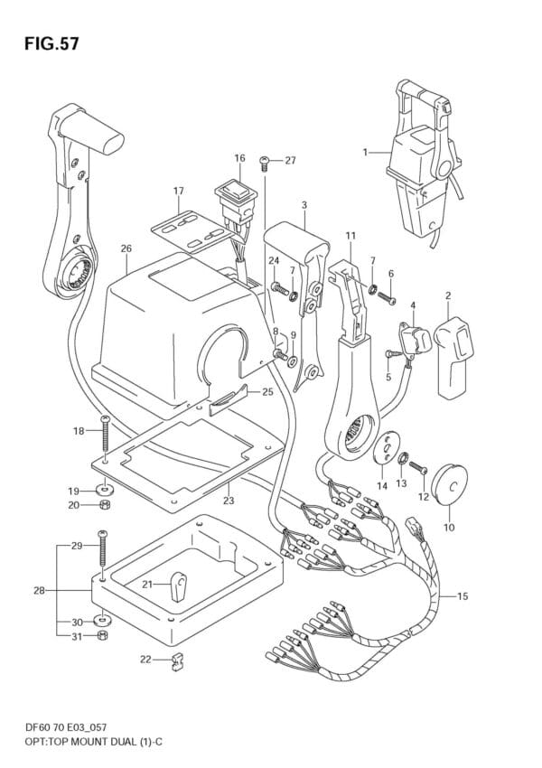 OPT: Top Mount Dual (1)(MODEL:05~09)