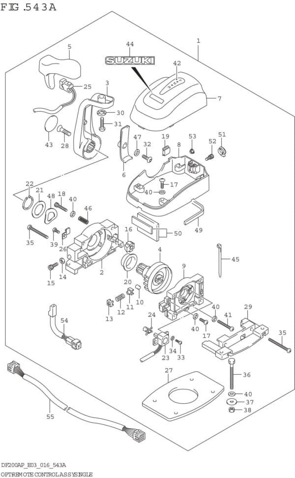 OPT: Remote Control Assy Single