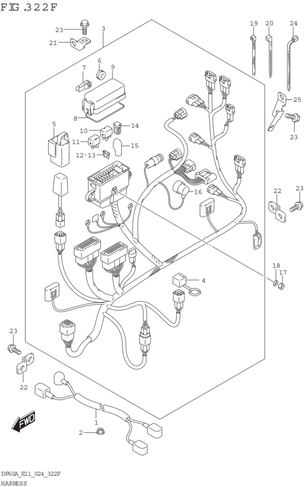Harness (DF40AQH)