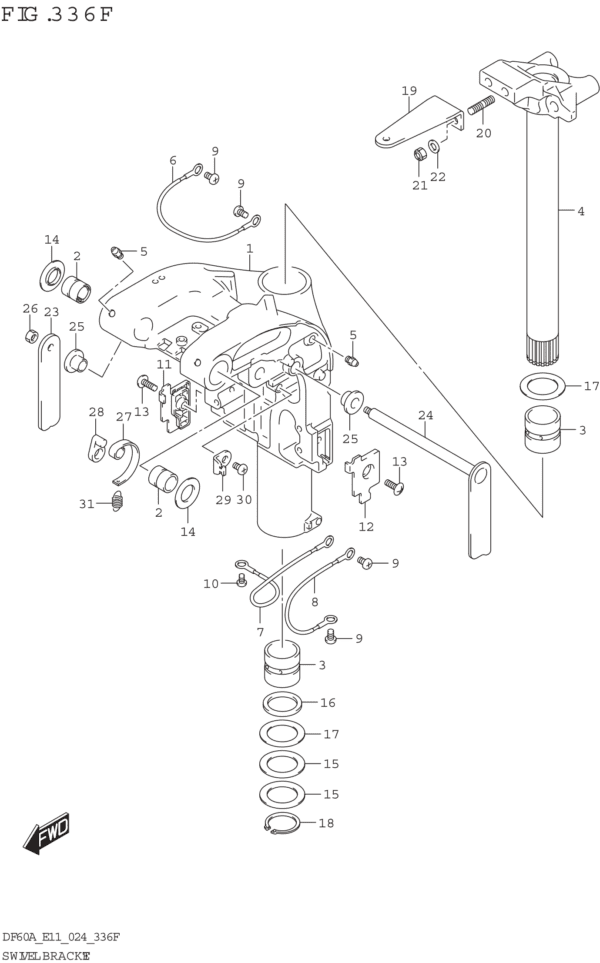 Swivel Bracket (DF60A)