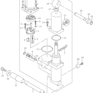 Trim Cylinder (DF40A DF40ATH DF50A DF50ATH)