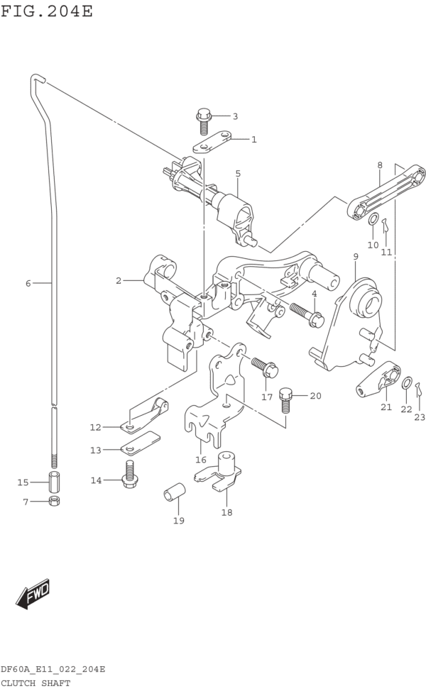 Clutch Shaft (VIEW NOTE)