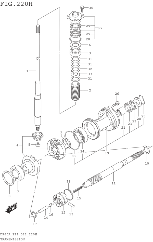 Transmission (DF40ASVT:E34)