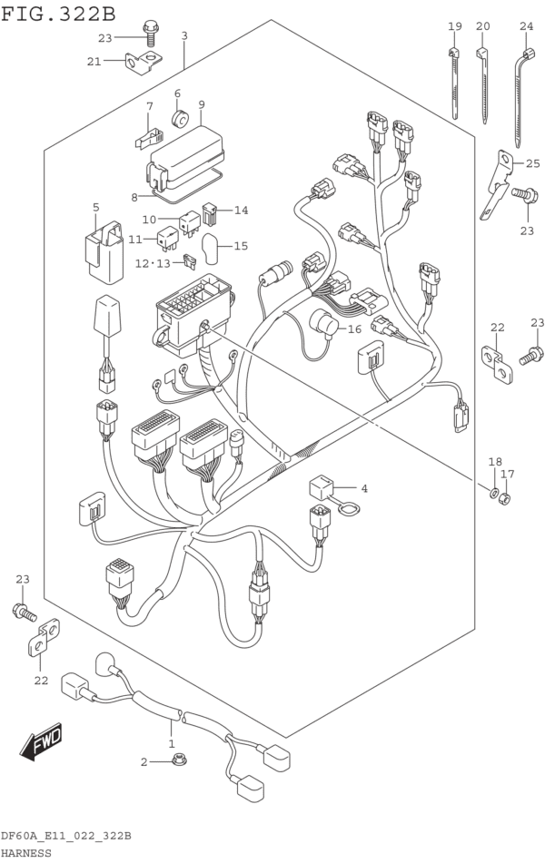 Harness (DF40AQH)