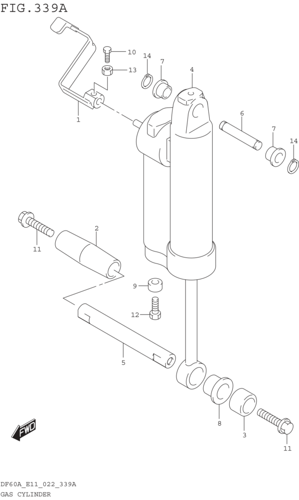 Gas Cylinder (DF40AQH DF60AQH)