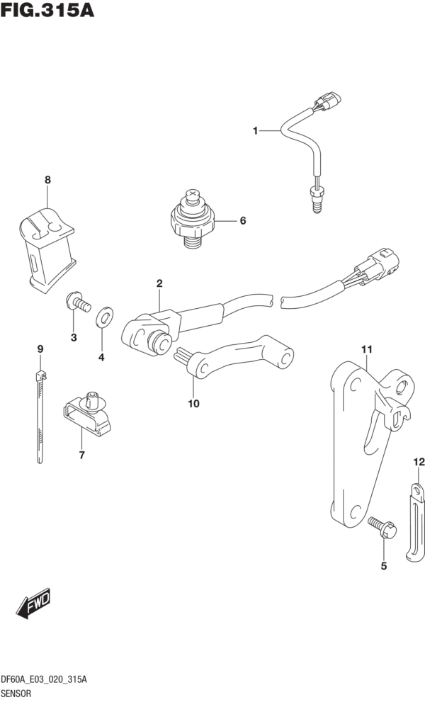 Sensor (DF40A)(DF50A)