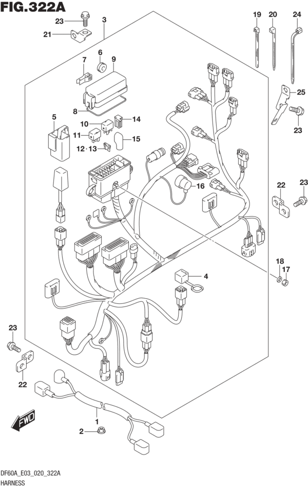 Harness (DF40A)(DF50A)