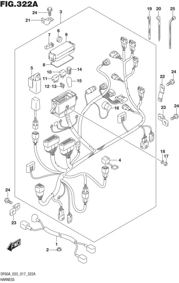 Harness (DF40A E03)