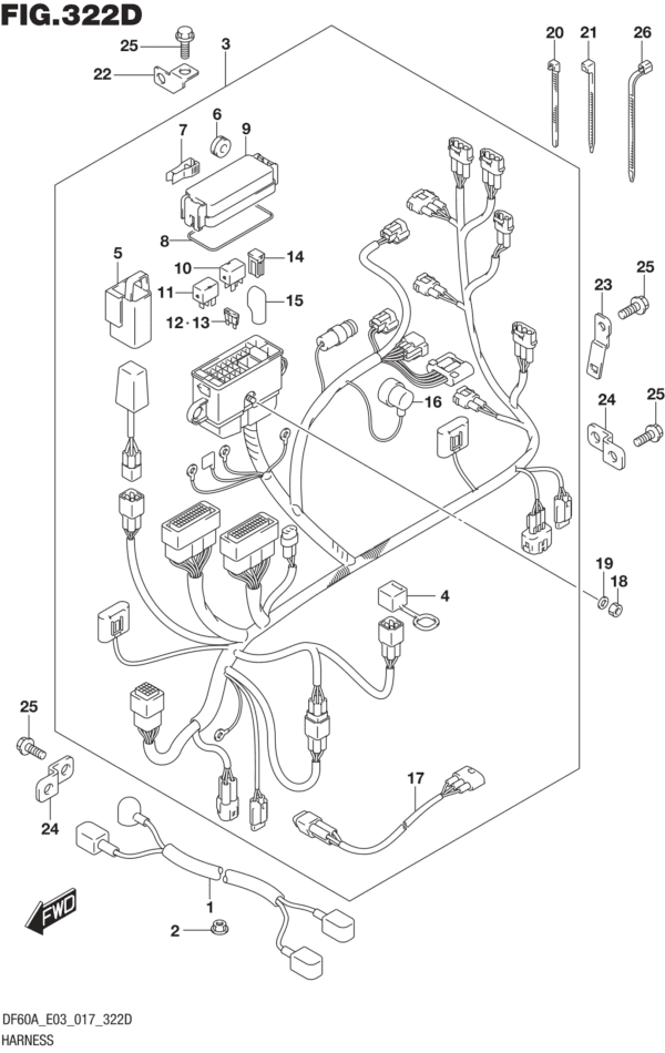 Harness (DF50AVT E03)