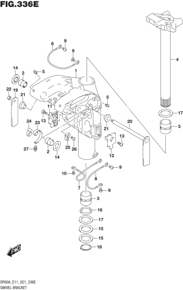 Swivel Bracket (DF60ATH)