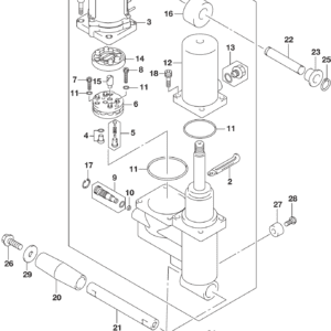 Trim Cylinder (DF40A)(DF50A)