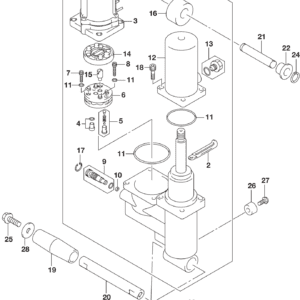 Trim Cylinder (DF40A)(DF50A)