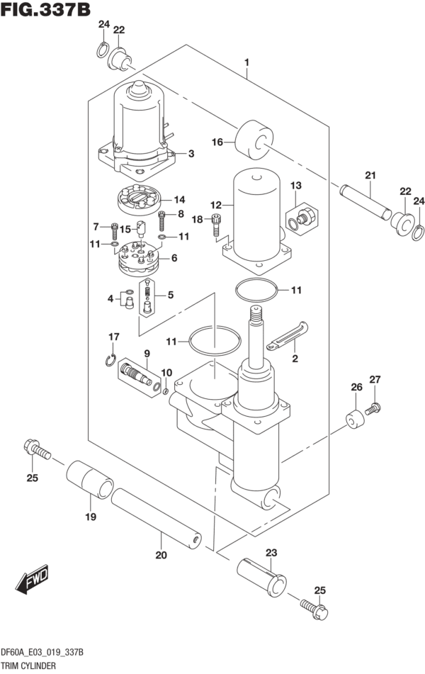 Trim Cylinder (DF60A)