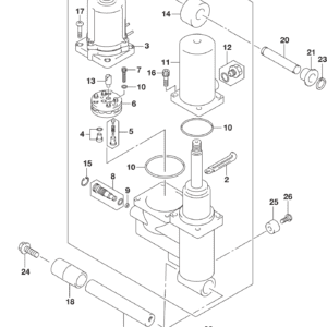 Trim Cylinder (DF50AVT)(DF60AVT)