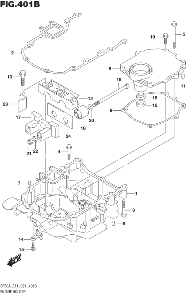 Engine Holder (SEE NOTE)