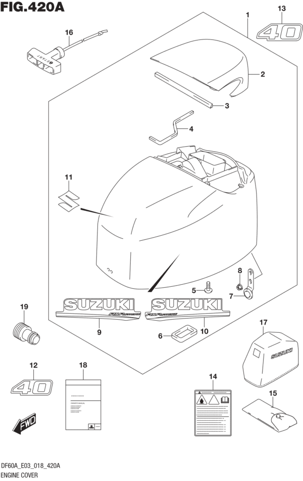 Engine Cover (DF40A)