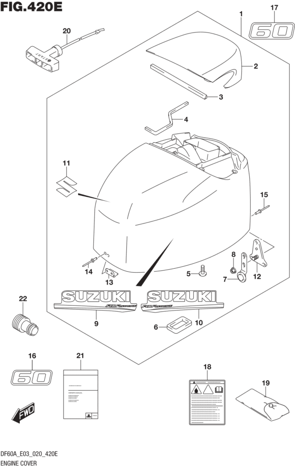 Engine Cover (DF60AVT)