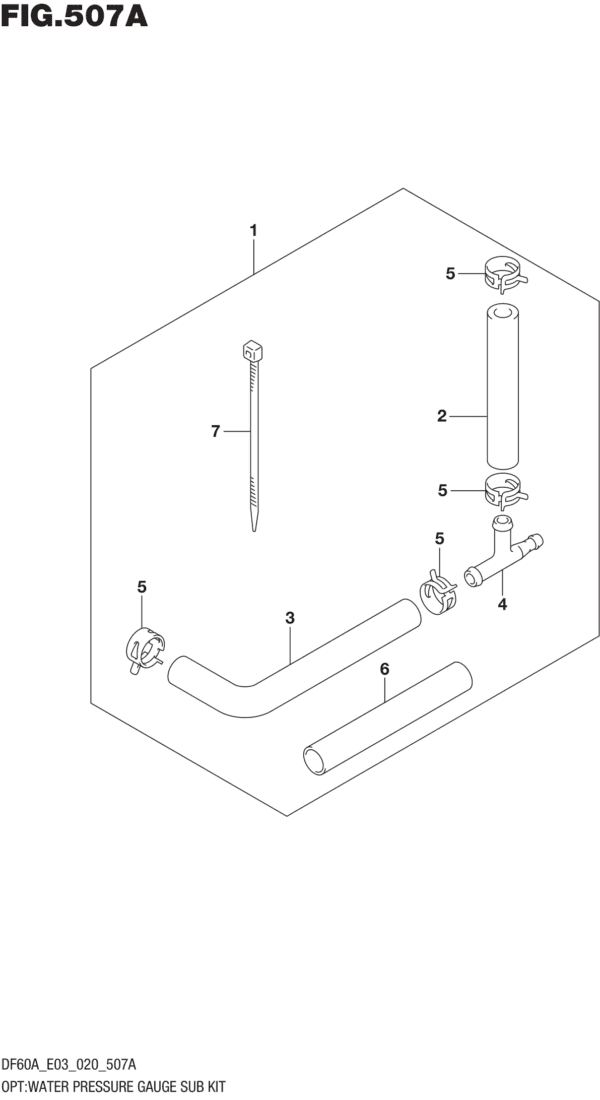 OPT: Water Pressure Gauge SUB KIT