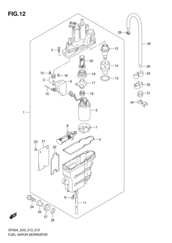 Fuel Vapor Separator