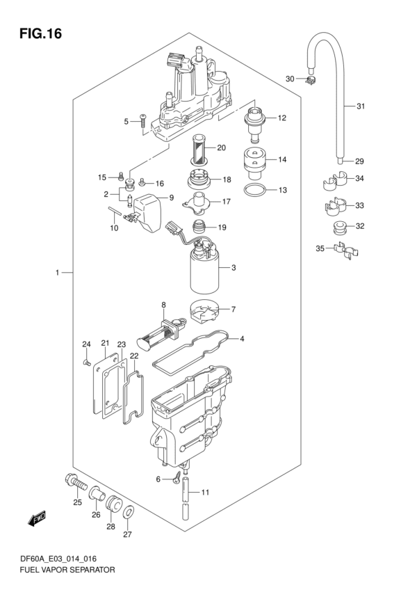 Fuel Vapor Separator