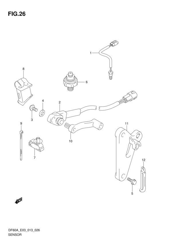 Sensor (DF40A E03)