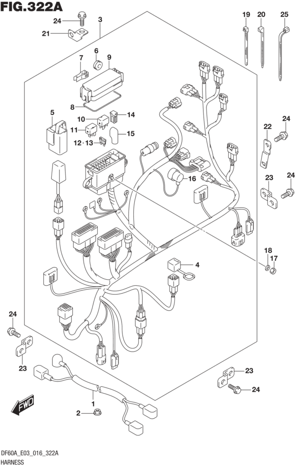 Harness (DF40A E03)