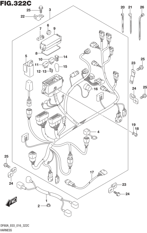 Harness (DF60A E03)