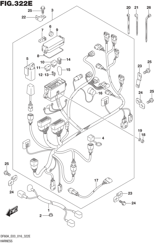 Harness (DF60AVT E03)