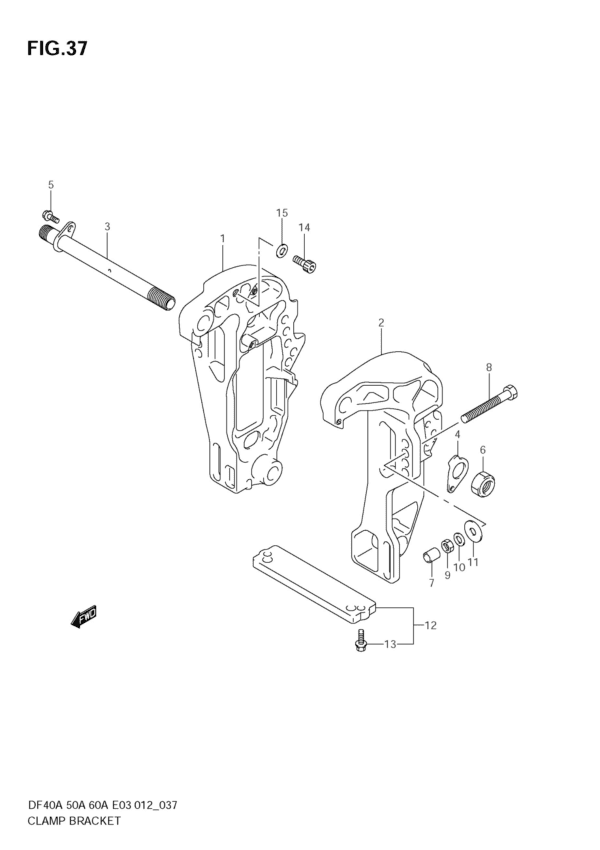 Clamp Bracket (DF60A E3)