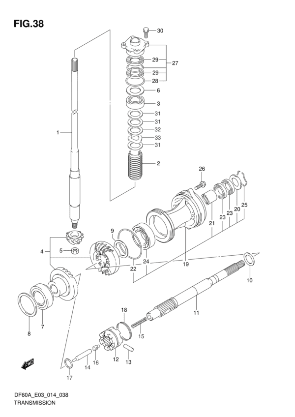 Transmission (DF60AVT E03)