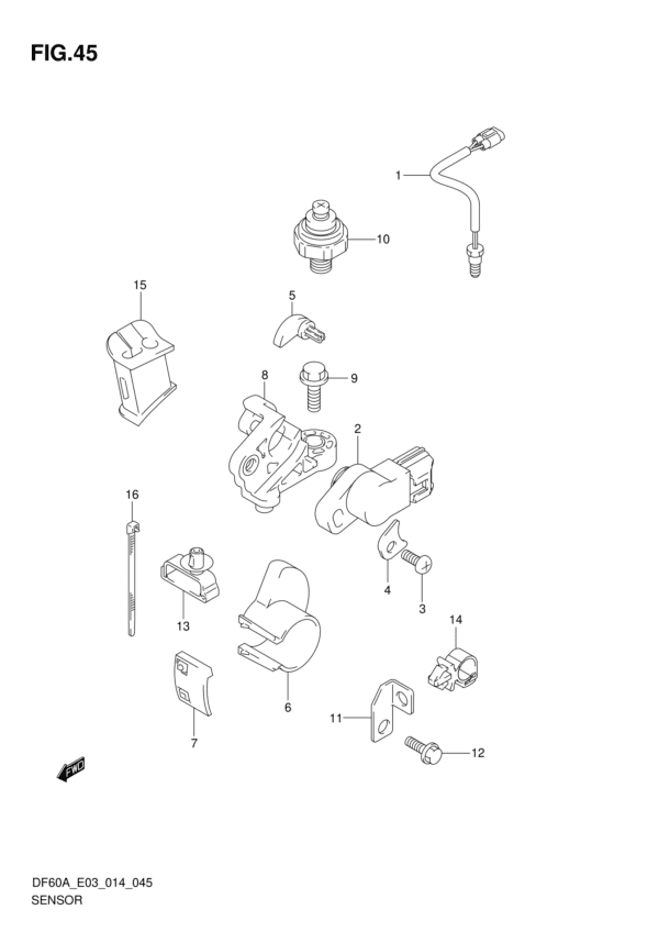 Sensor (DF50AVT E03)