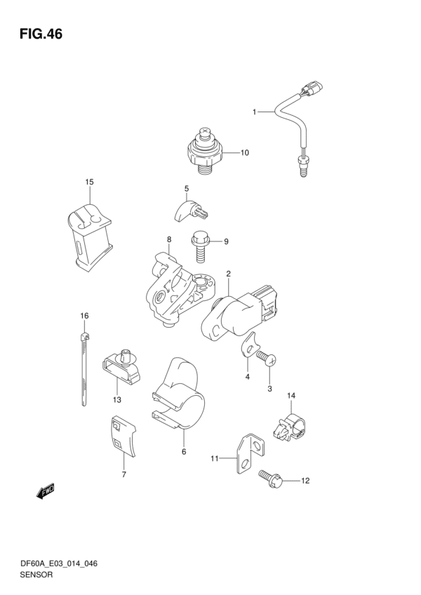 Sensor (DF60AVT E03)