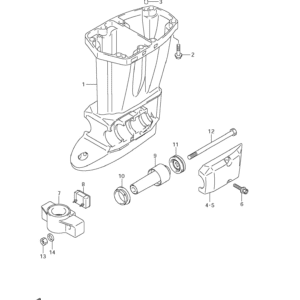 Drive Shaft Housing (DF50A E3)