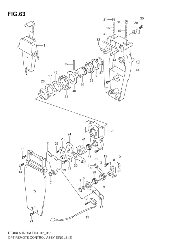 OPT: Remote Control Assy Single (2)