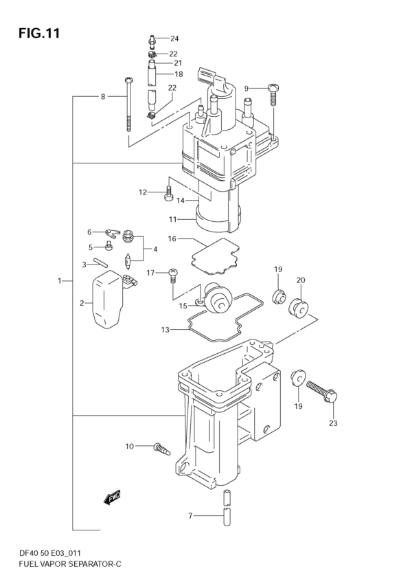 Fuel Vapor Separator (MODEL:99)