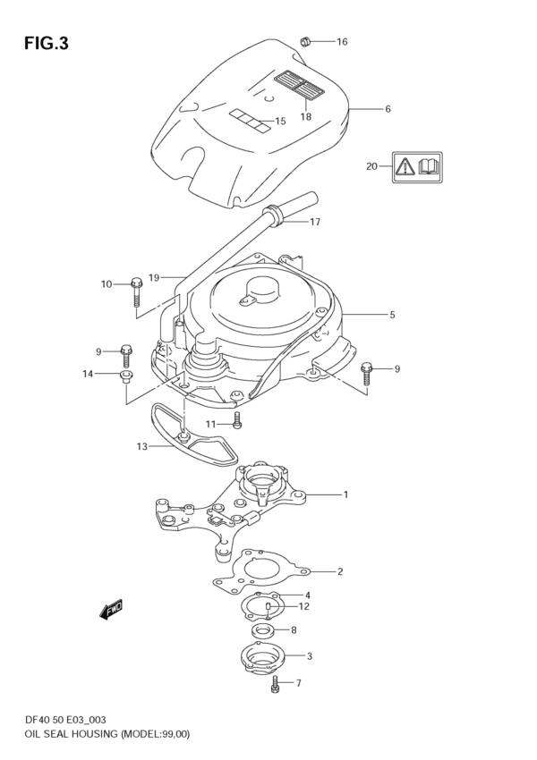 Oil Seal Housing (MODEL:99,00)