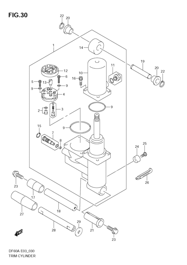 Trim Cylinder