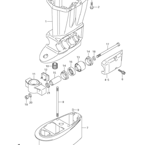 Drive Shaft Housing (DF60A)