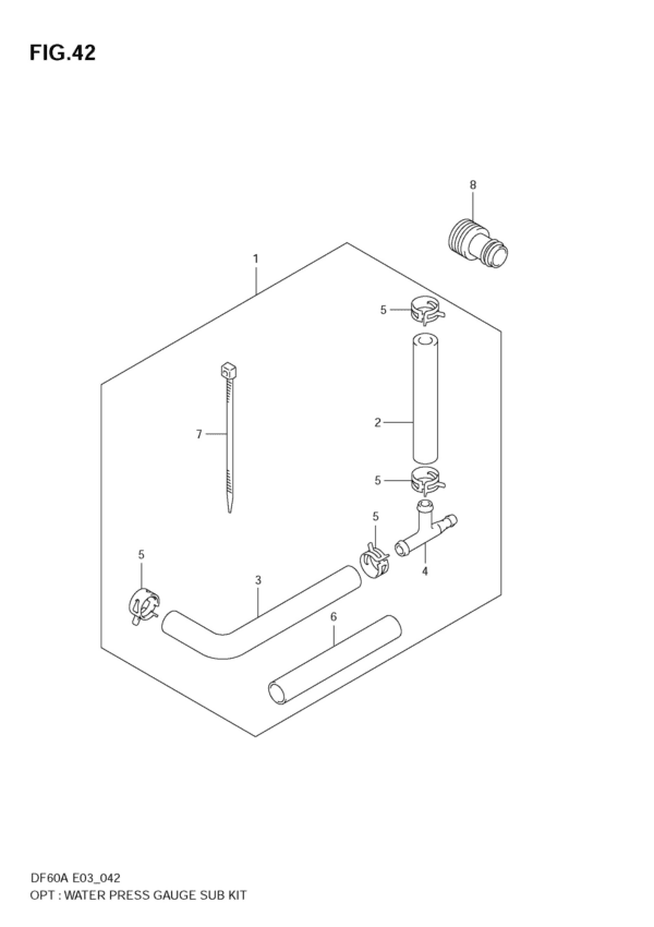 OPT: Water Pressure Gauge SUB KIT