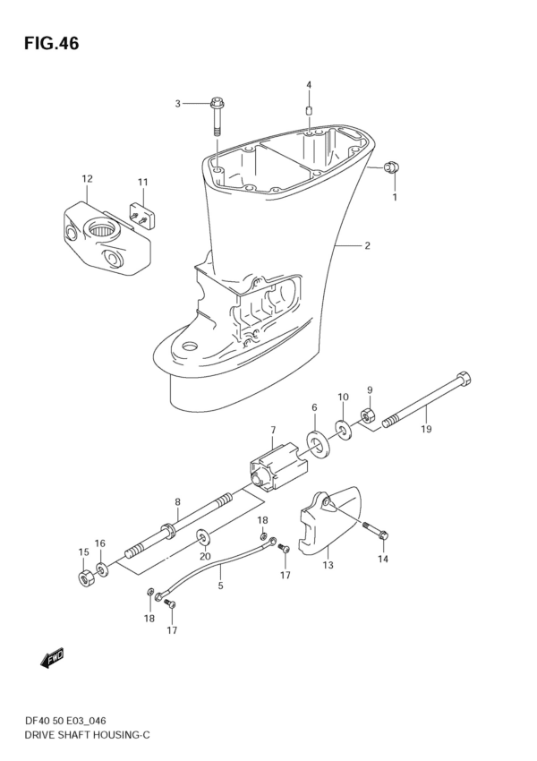 Drive Shaft Housing