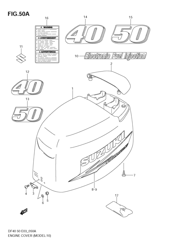 Engine Cover (MODEL:10)