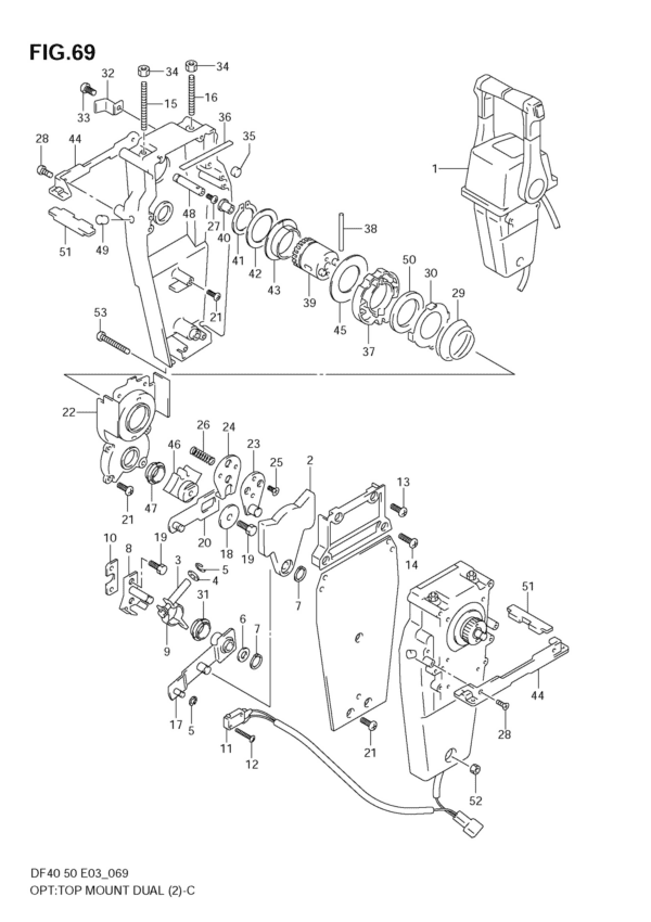 OPT: Top Mount Dual (2) (MODEL:05~10)