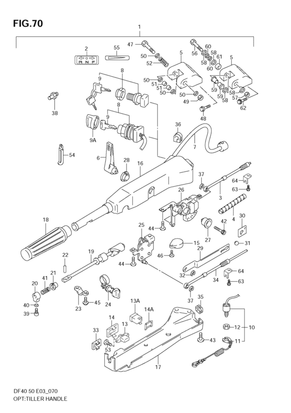 OPT: Tiller Handle